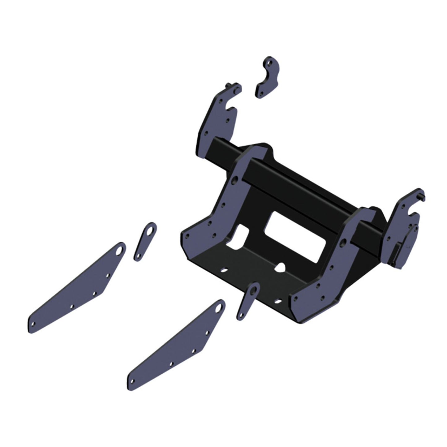KFI 2.0 Glacier Adapter - Tall - SQ Tubes 106630_1644585