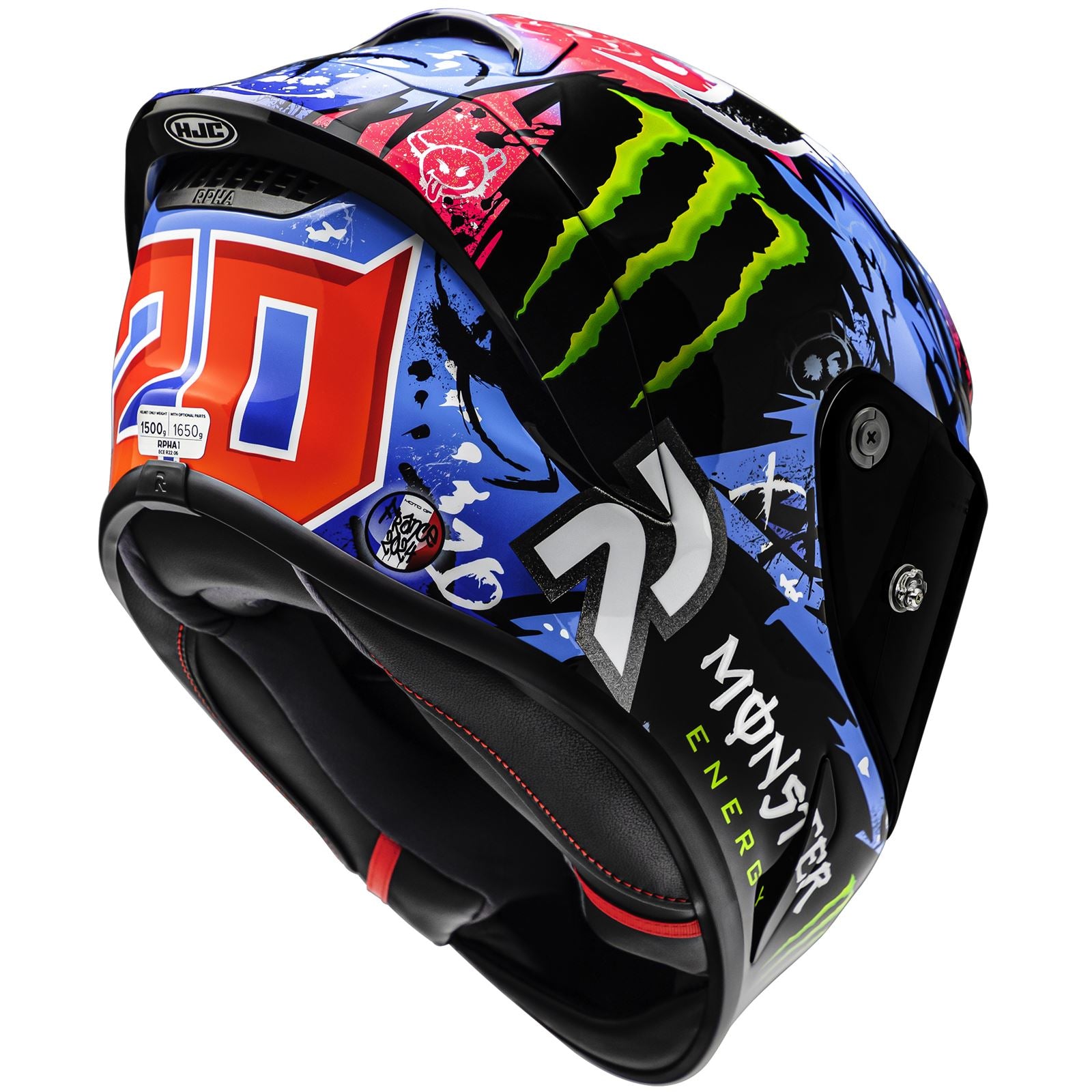 HJC RPHA 1N Quartararo LeMans 2024 Helmet - MC-28_1445132
