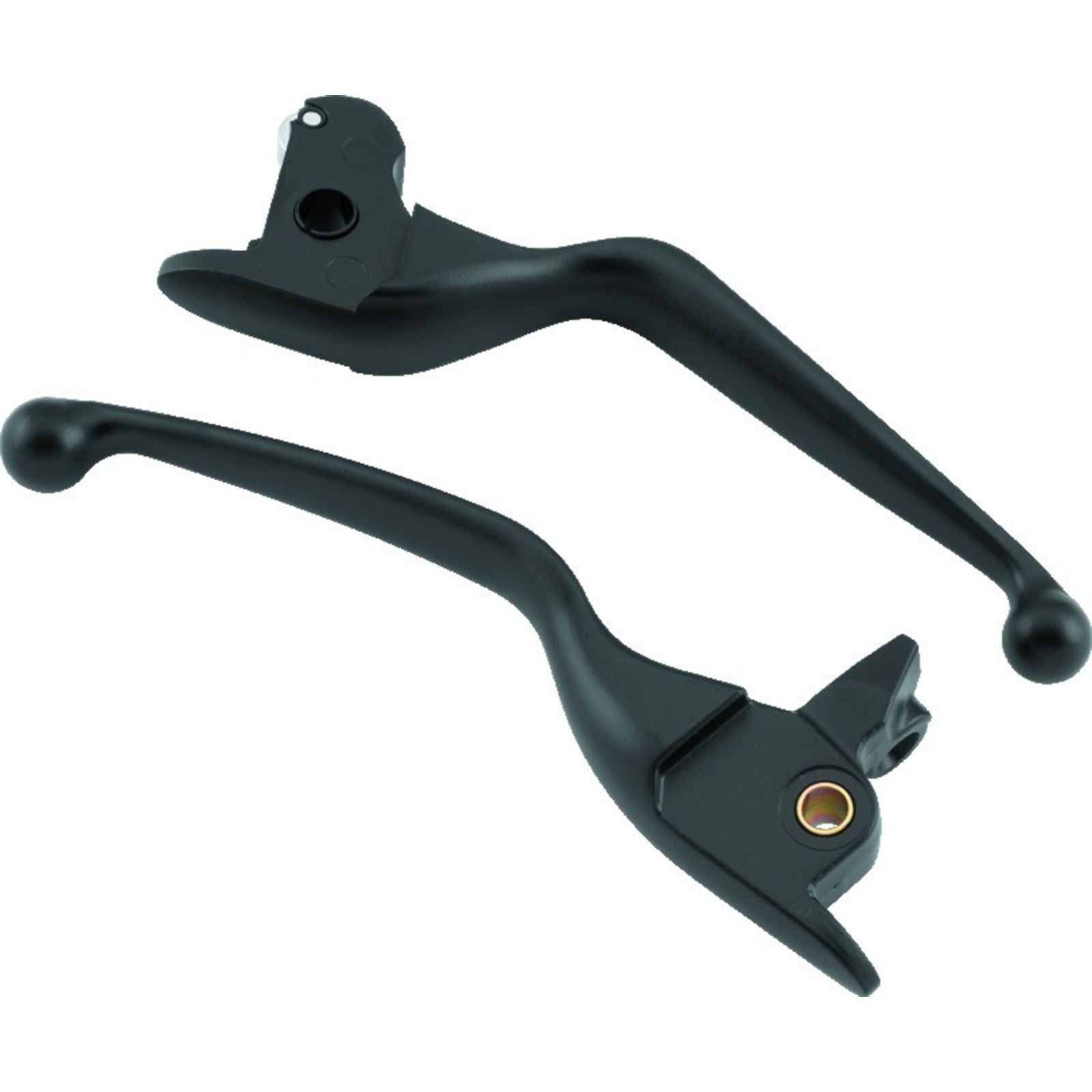 Biker's Choice 14-16 FLH FLT Black Hydraulic Clutch & Brake Lever Set 480629_1724285