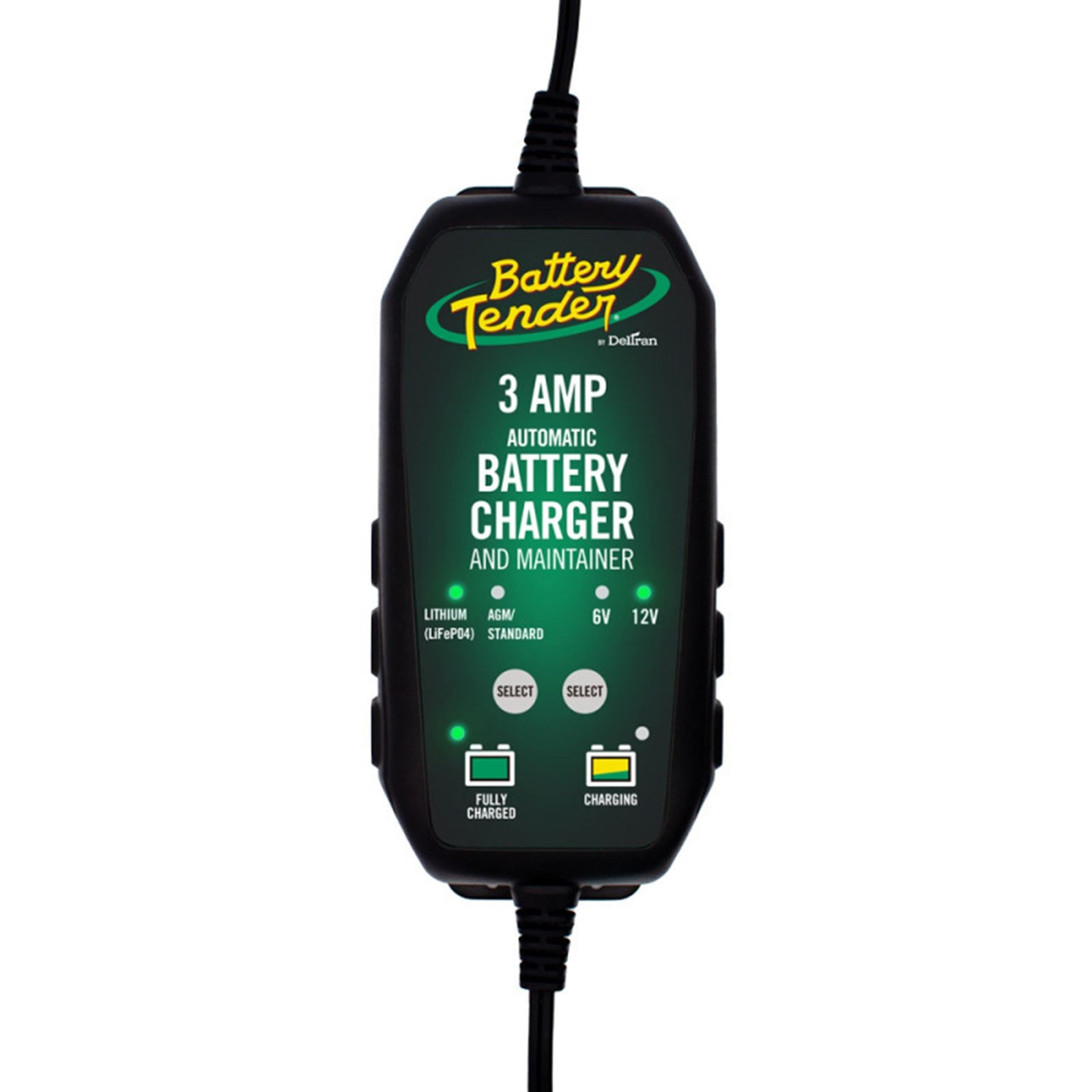 Battery Tender 6V/12V 3AMP Selectable Battery Charger [MPN: 022-0202-COS]_1522298