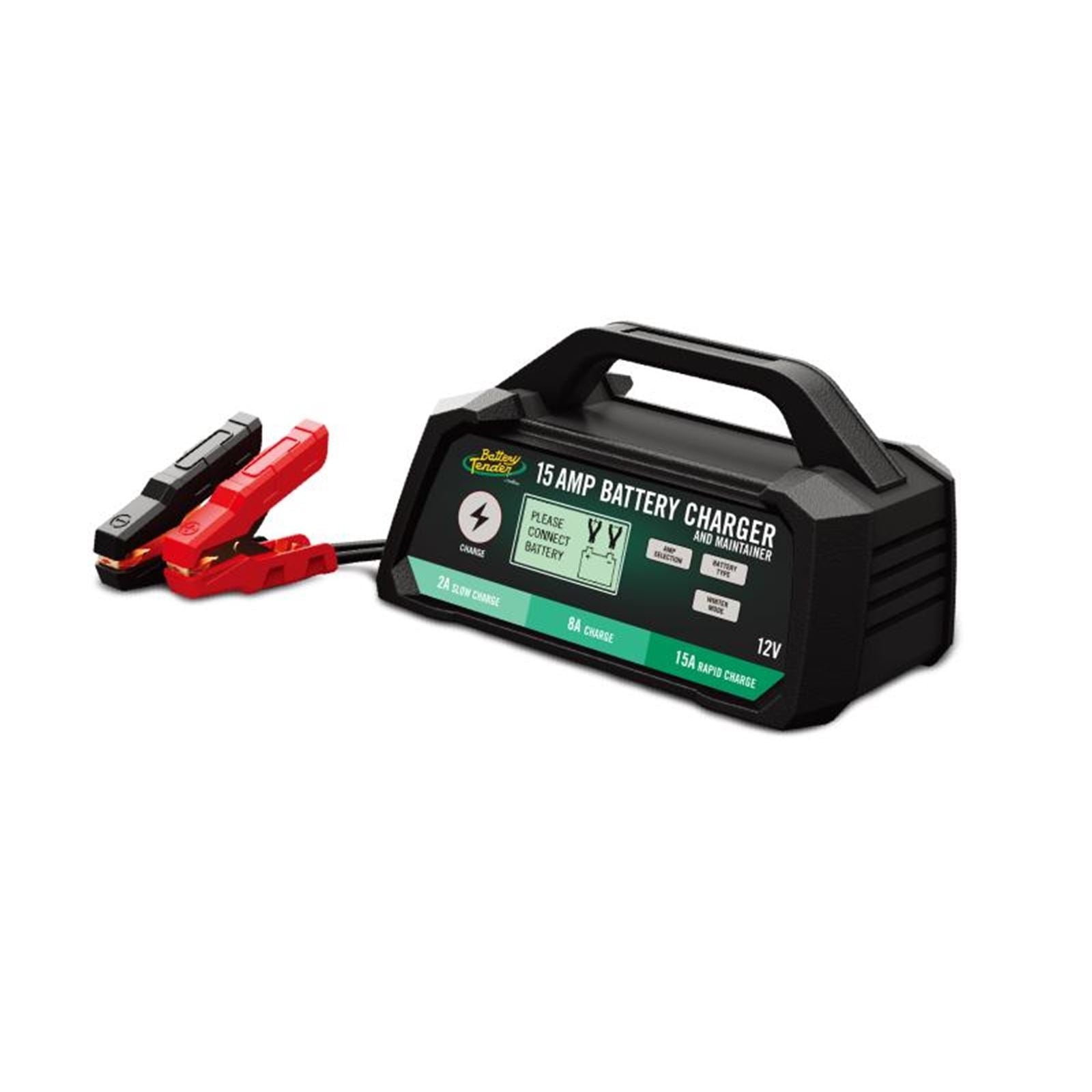 Battery Tender 12V 15/8/2 AMP Selectable Chemistry Battery Charger [MPN: 022-0234-DL-WH]_1522301