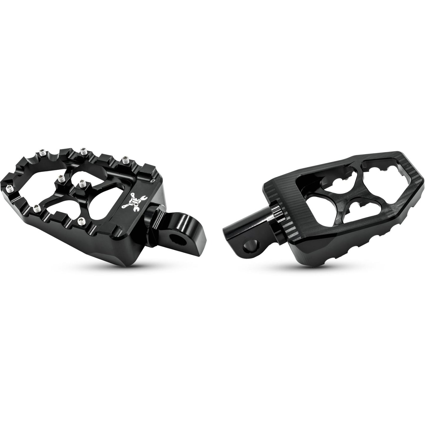 Burly Brand MX Evolution Pegs - Black - Sportster/Dyna B13-1015B_1474068