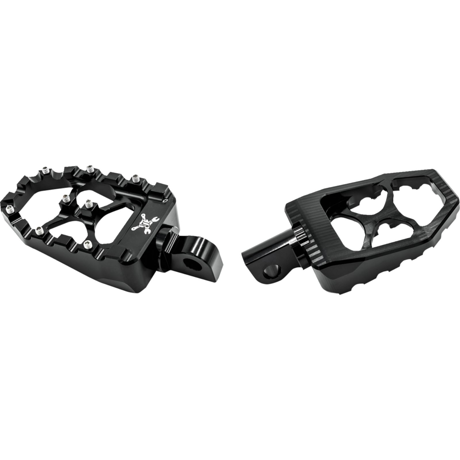 Burly Brand MX Evolution Pegs - Black - Sportster/Dyna B13-1015B_1476038