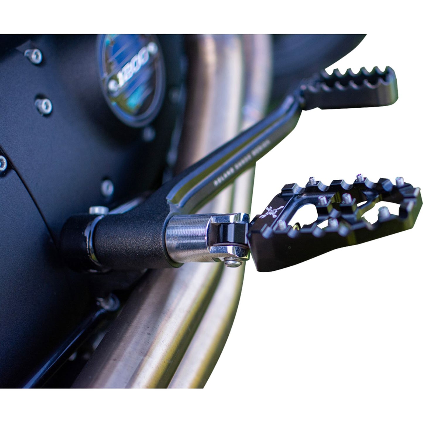 Burly Brand MX Evolution Pegs - Black - Sportster/Dyna B13-1015B_1475968