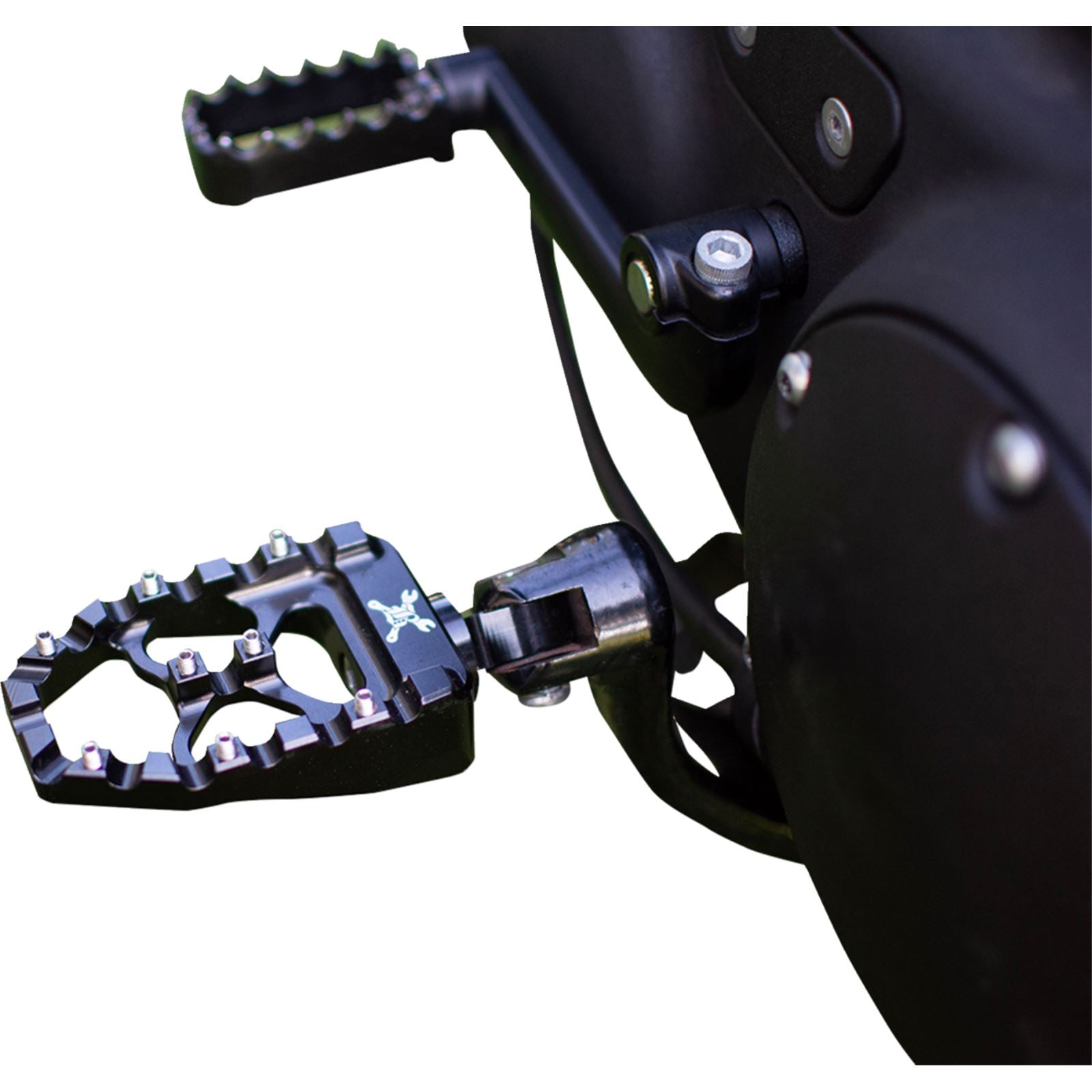 Burly Brand MX Evolution Pegs - Black - Sportster/Dyna B13-1015B_1476166