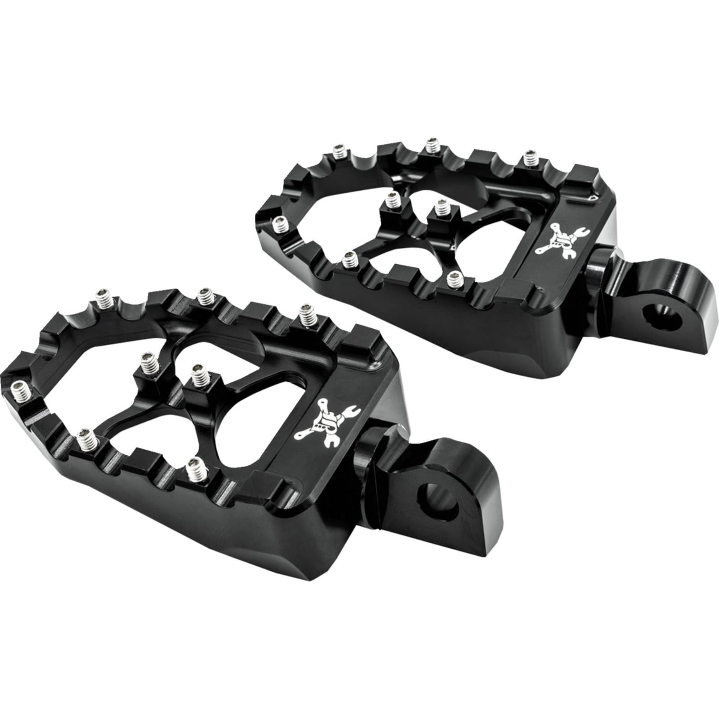 Burly Brand MX Evolution Pegs - Black - Sportster/Dyna B13-1015B_1476097