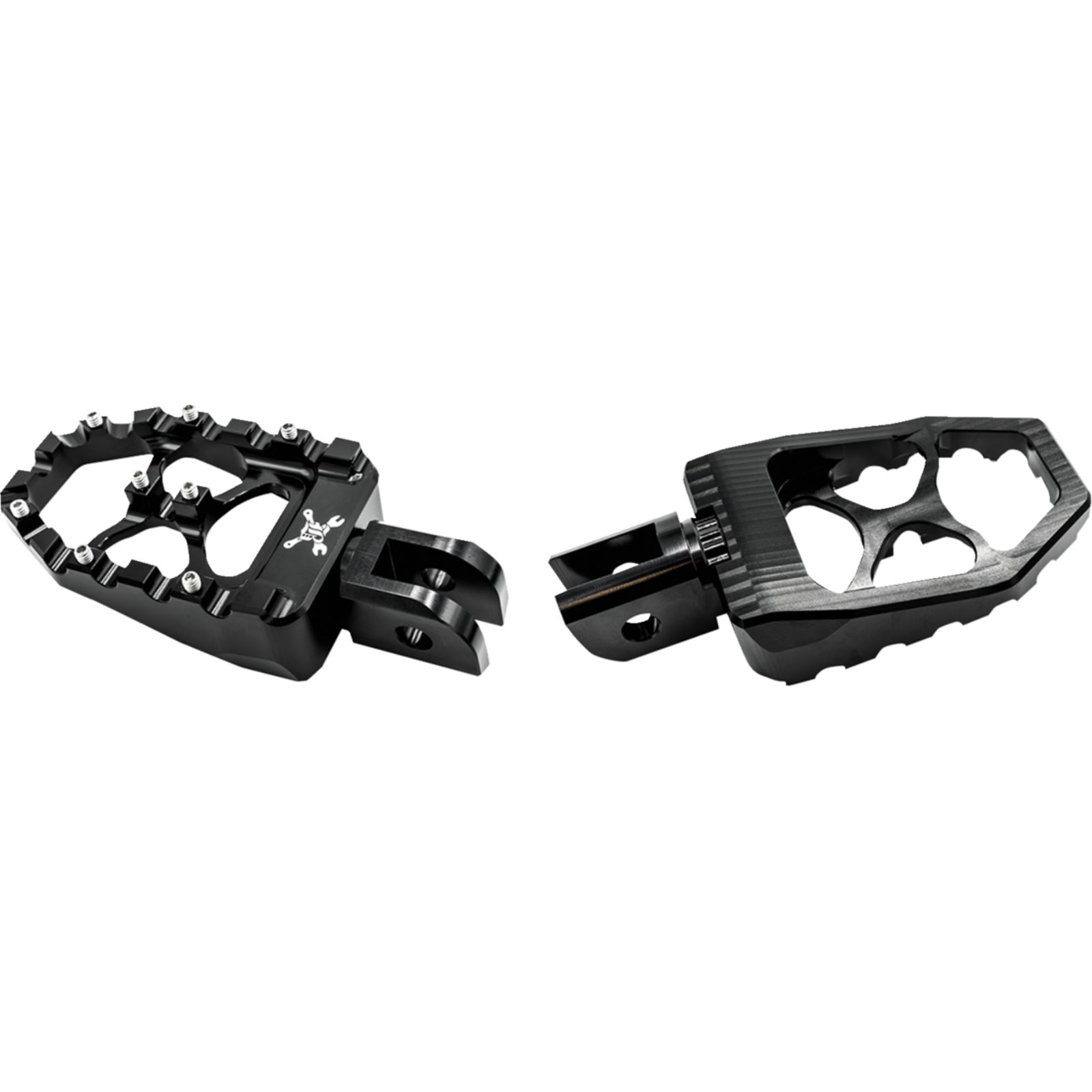 Burly Brand MX Evolution Pegs - Black - Softail B13-1016B_1476100