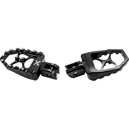 Burly Brand MX Evolution Pegs - Black - Softail B13-1016B_1476100