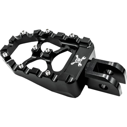 Burly Brand MX Evolution Pegs - Black - Softail B13-1016B_1476105