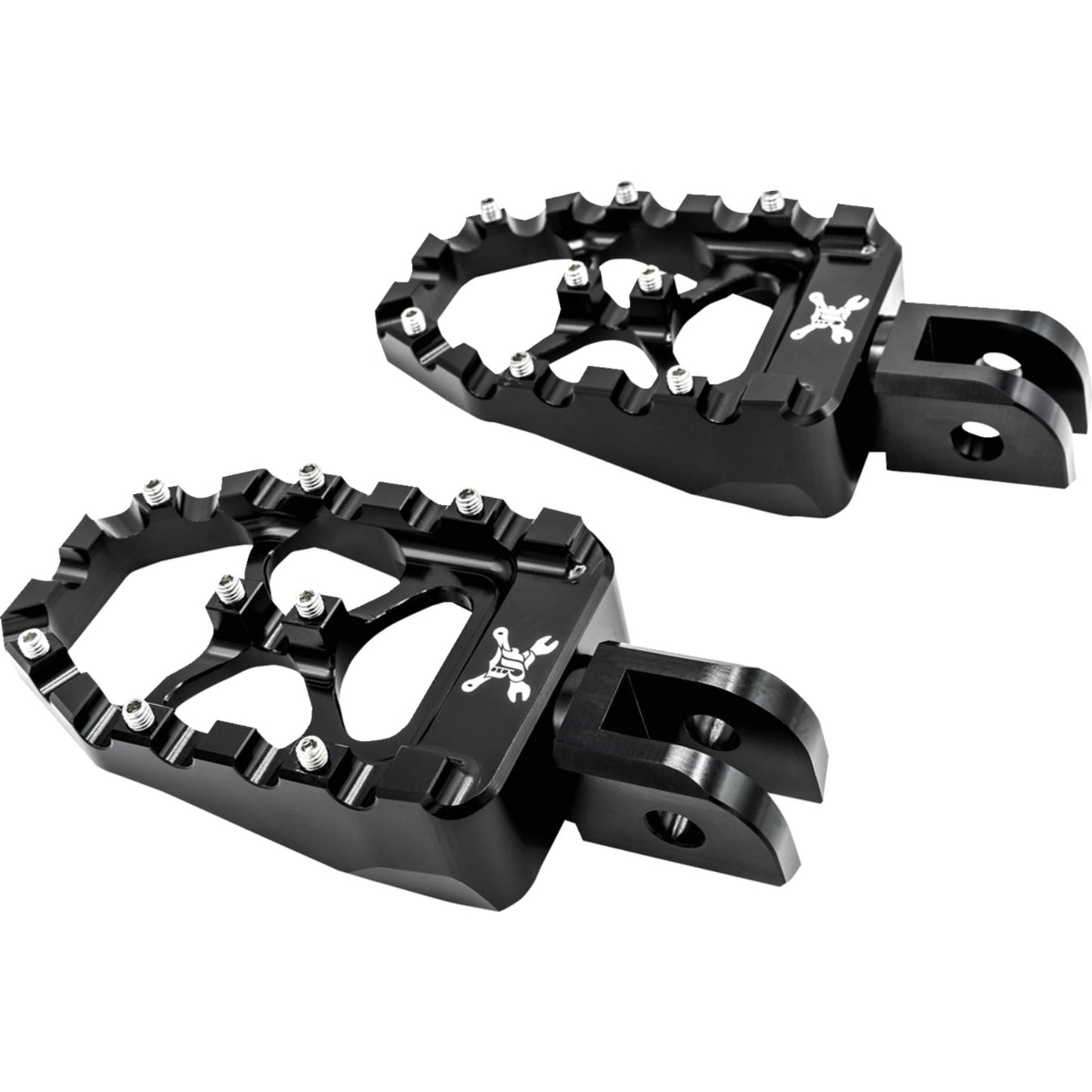 Burly Brand MX Evolution Pegs - Black - Softail B13-1016B_1476106