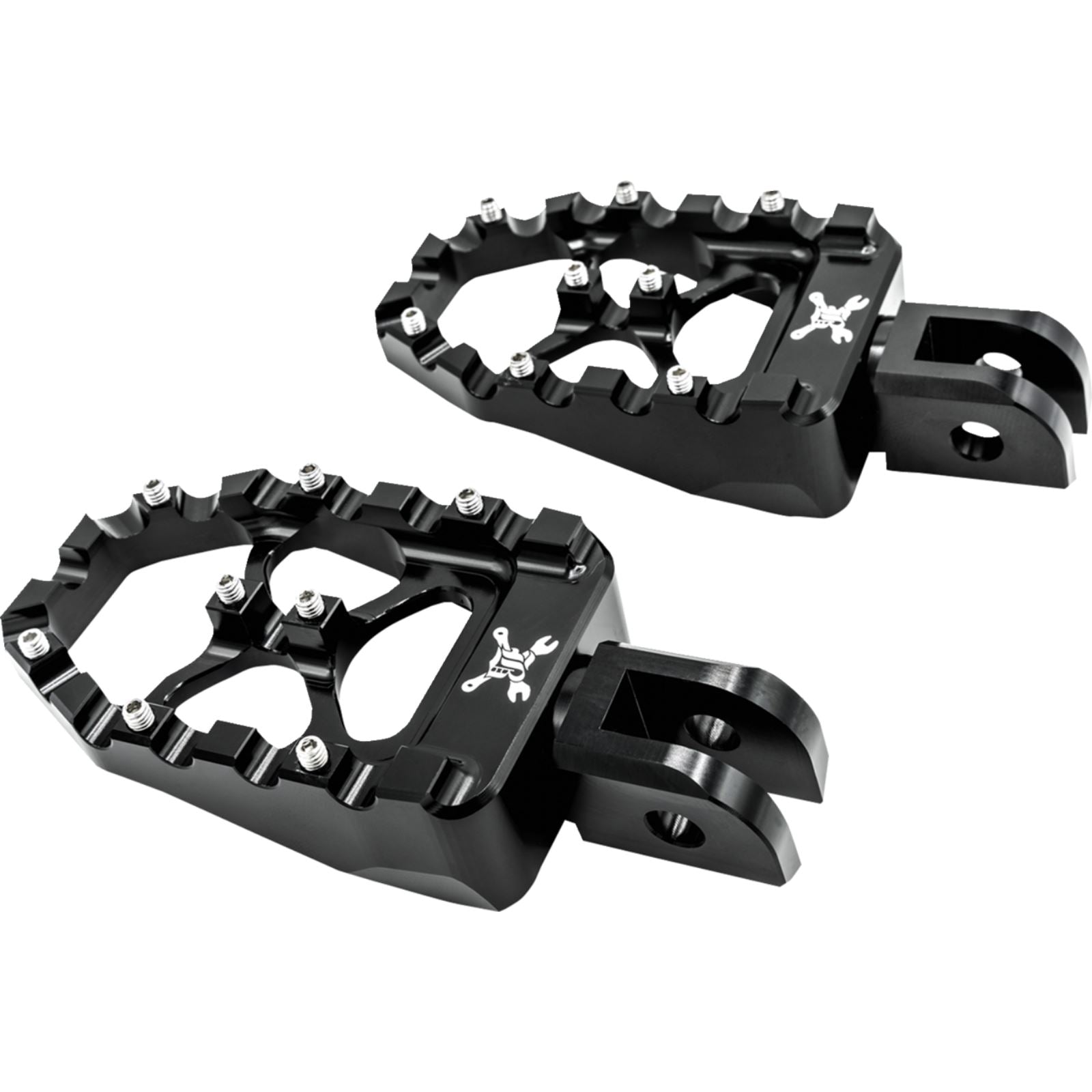 Burly Brand MX Evolution Pegs - Black - Softail B13-1016B_1476106