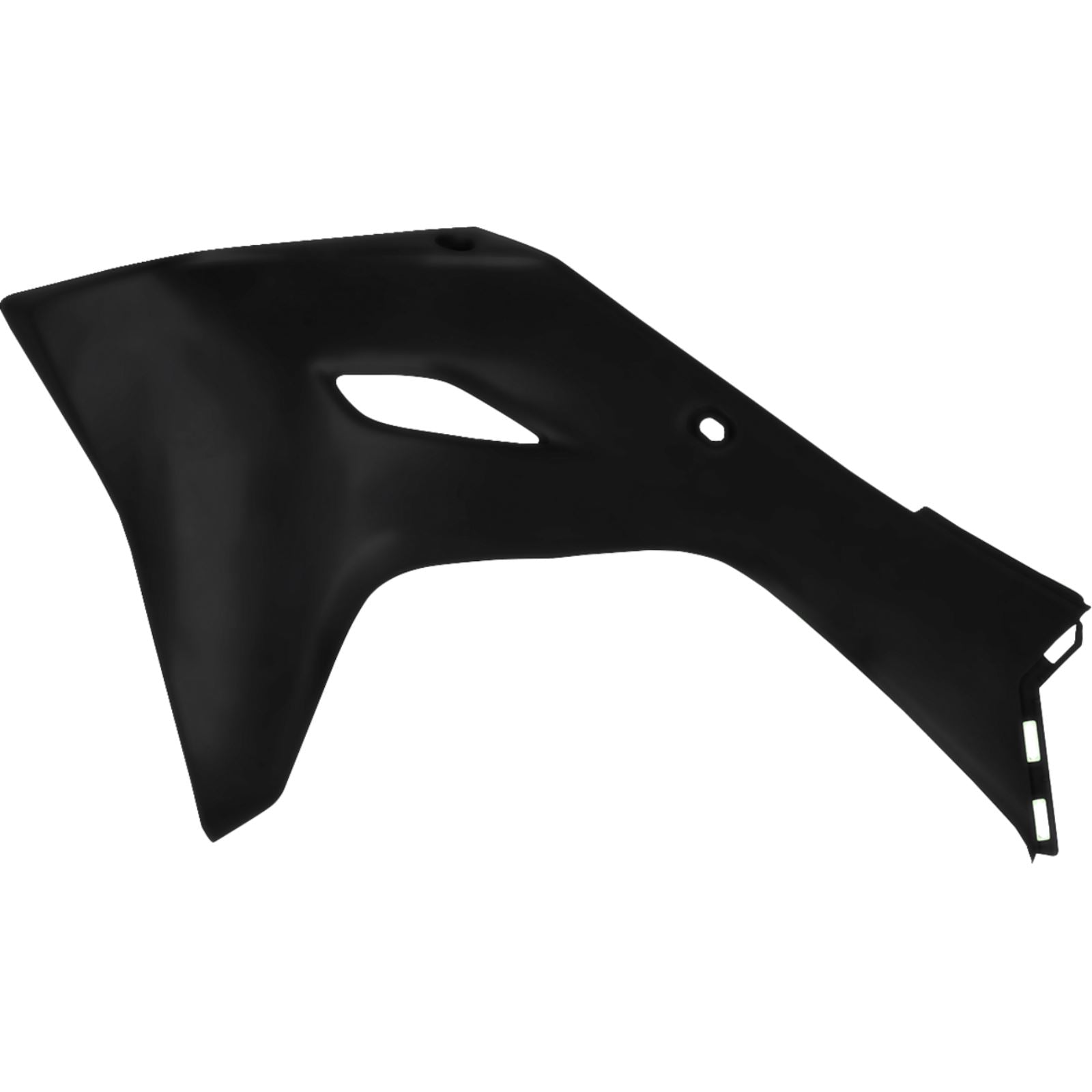 Cycra Replica Radiator Shrouds - Black for Kawasaki KX 450 [MPN: 1CYC-1872-12]_1471542