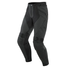 Dainese Men's Pony 3 Leather Pants Perforated - Matte Black_1522413