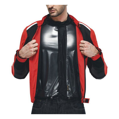 Dainese Men's Hydraflux 2 Air D-Dry Jacket - Black/Lave Red_1522402