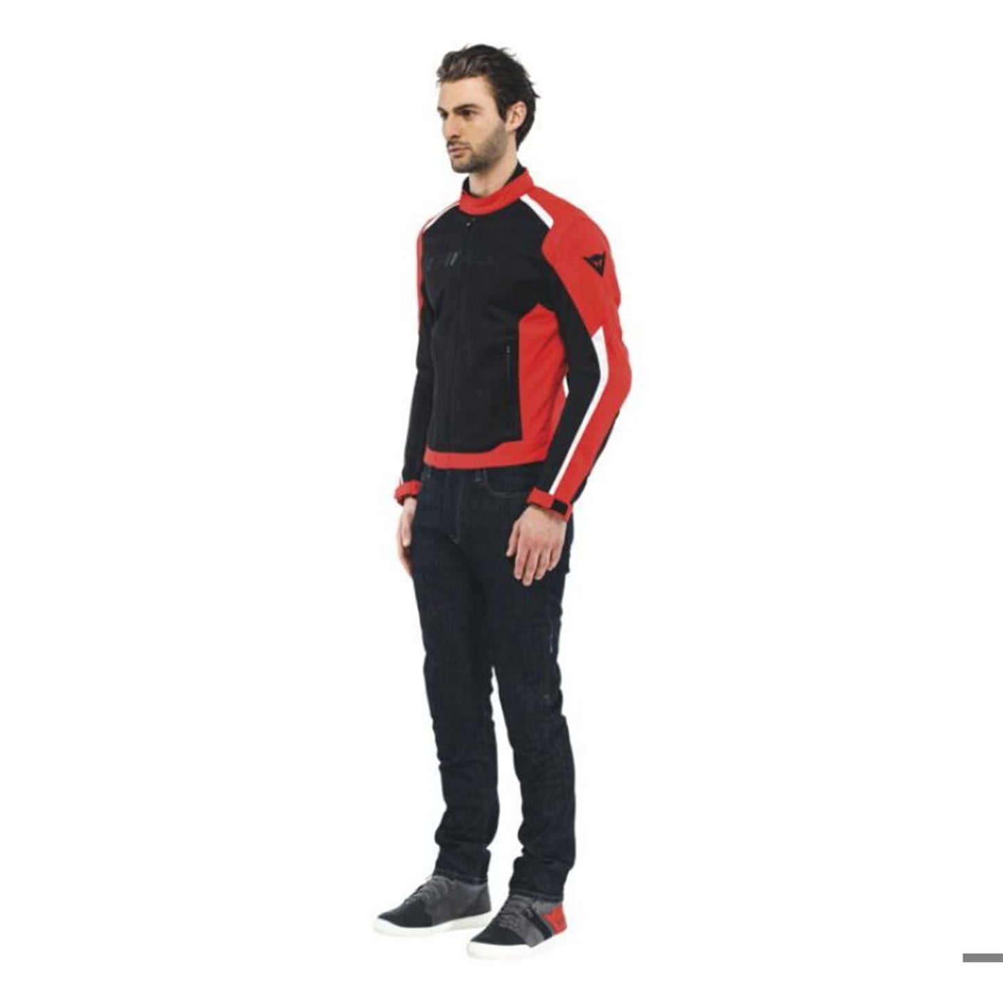 Dainese Men's Hydraflux 2 Air D-Dry Jacket - Black/Lave Red_1522394