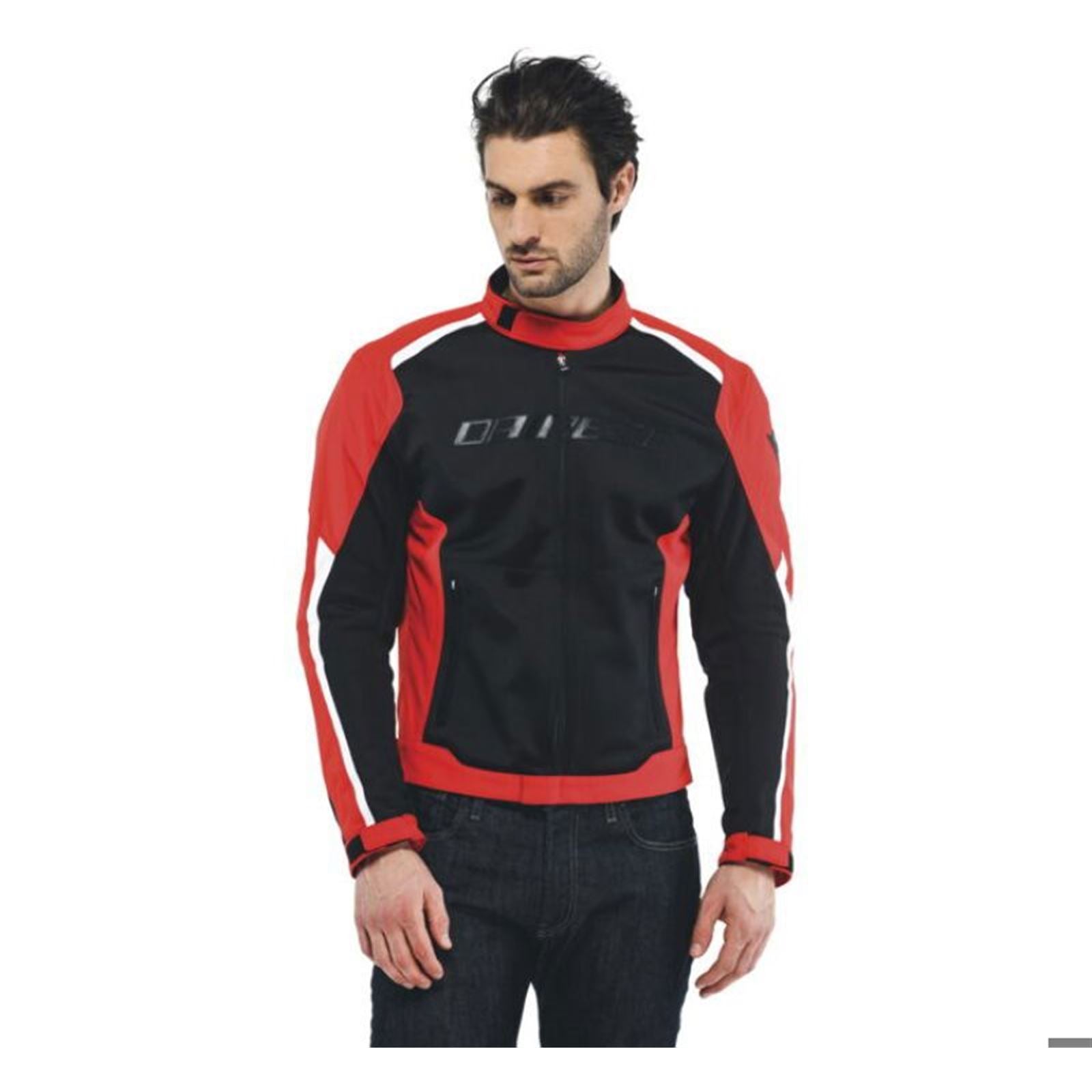Dainese Men's Hydraflux 2 Air D-Dry Jacket - Black/Lave Red_1522395