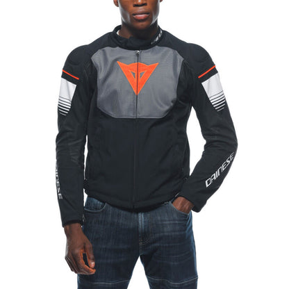 Dainese Men's Air Fast Tex Jacket - Black/Gray/White_1522538