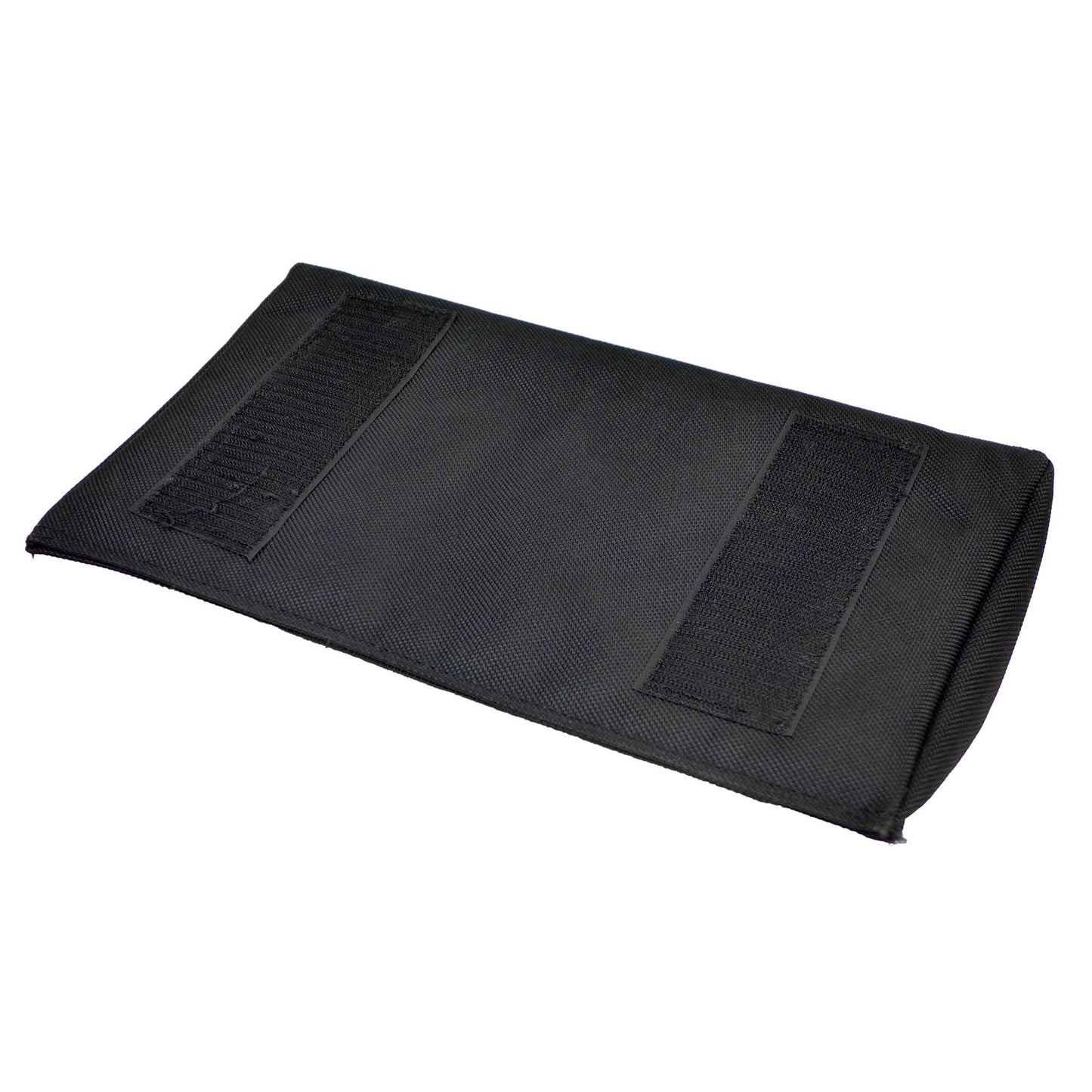 Kuryakyn Backrest Pad Assembly - Hook and Loop Attachments - Black 604141B_1481906