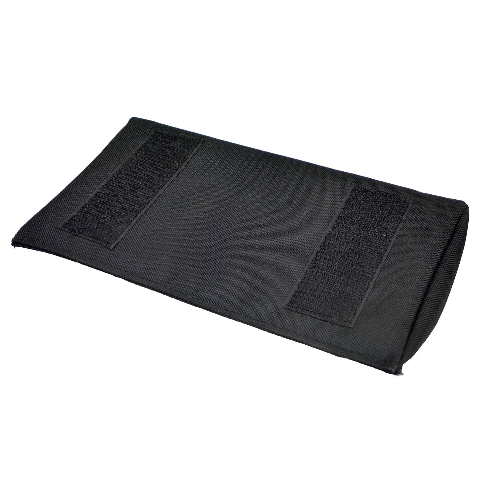 Kuryakyn Backrest Pad Assembly - Hook and Loop Attachments - Black 604141B_1481906