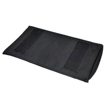 Kuryakyn Backrest Pad Assembly - Hook and Loop Attachments - Black 604141B_1481906