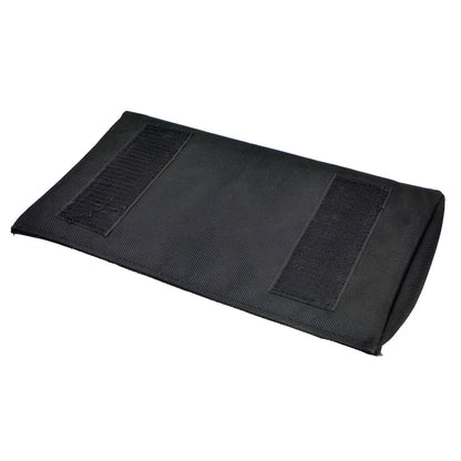 Kuryakyn Backrest Pad Assembly - Hook and Loop Attachments - Black 604141B_1481906