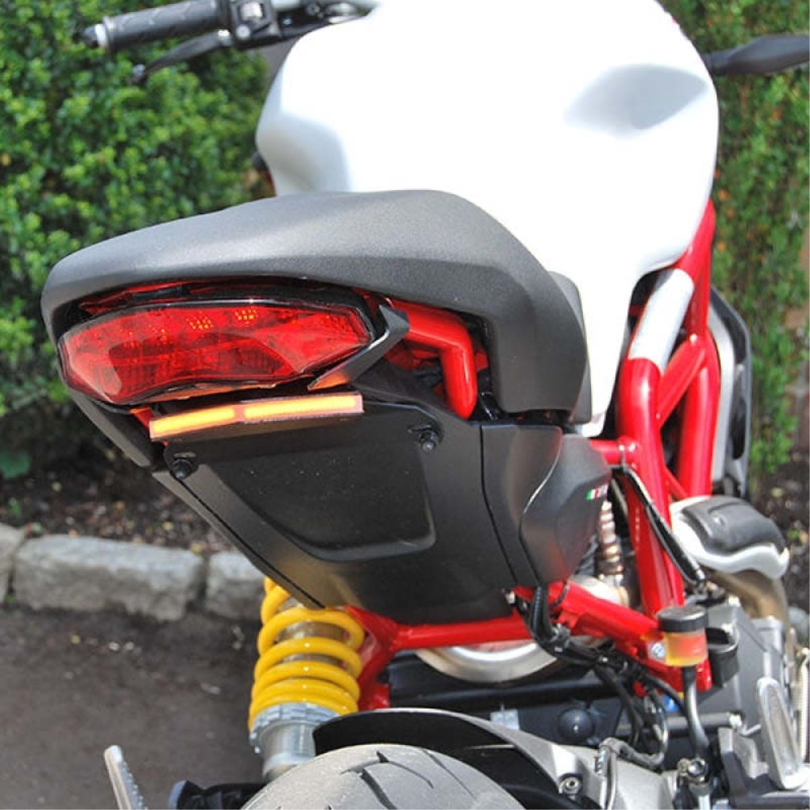 New Rage Cycle Fender Eliminator Kit for Amber 17+ Ducati Monster 797/1200 [MPN: 1200-FE-17-A]_1461905