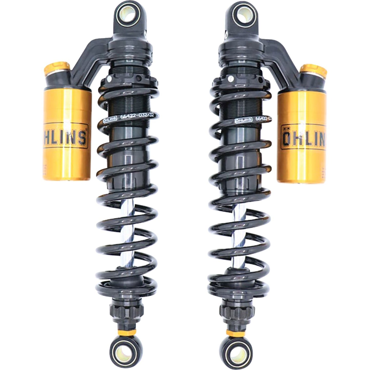Ohlins STX 36 Blackline Shock Absorber w/Gold Accents for 91-17 Dyna FXD [MPN: HD 764LE]_1877822