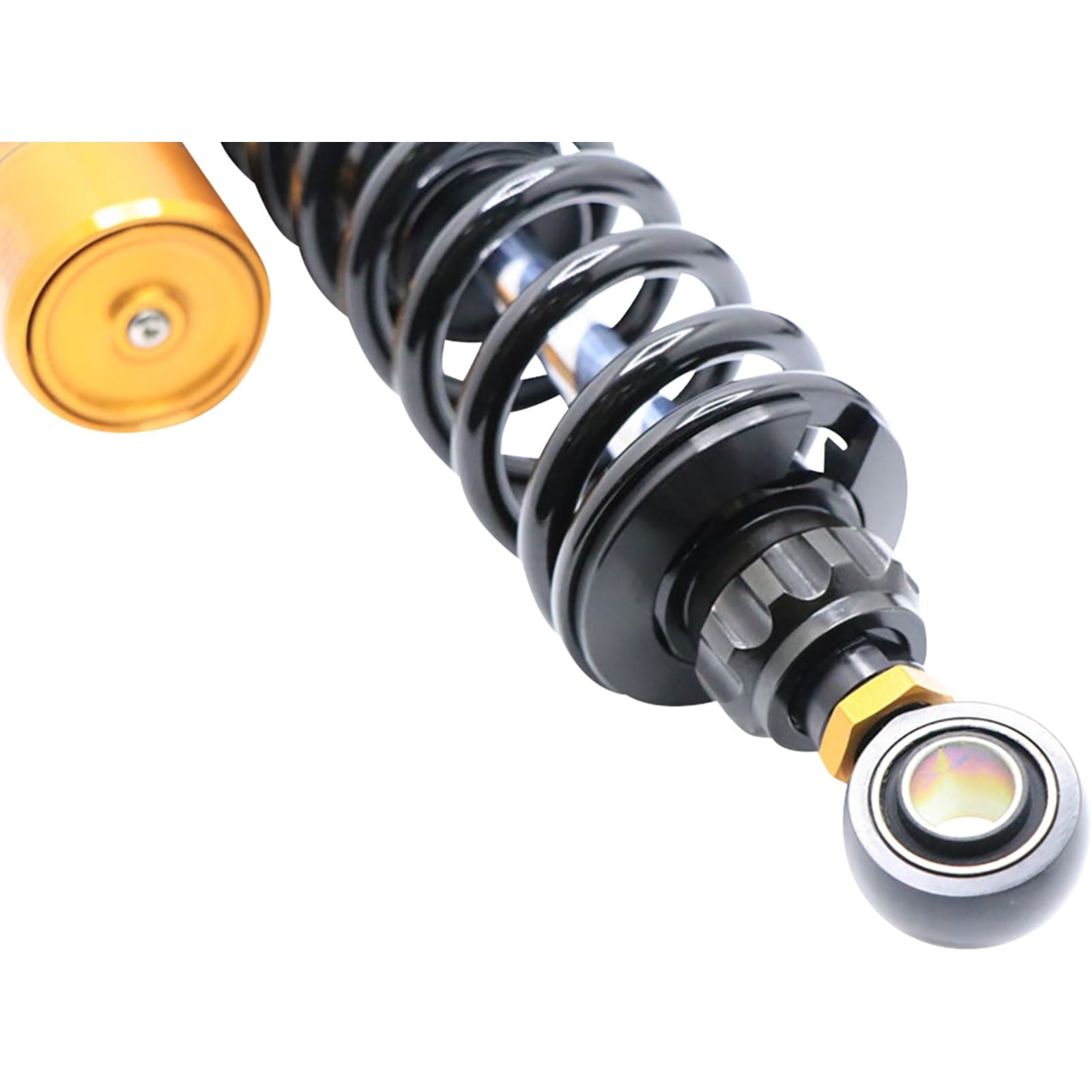 Ohlins STX 36 Blackline Shock Absorber w/Gold Accents for 91-17 Dyna FXD [MPN: HD 764LE]_1877875