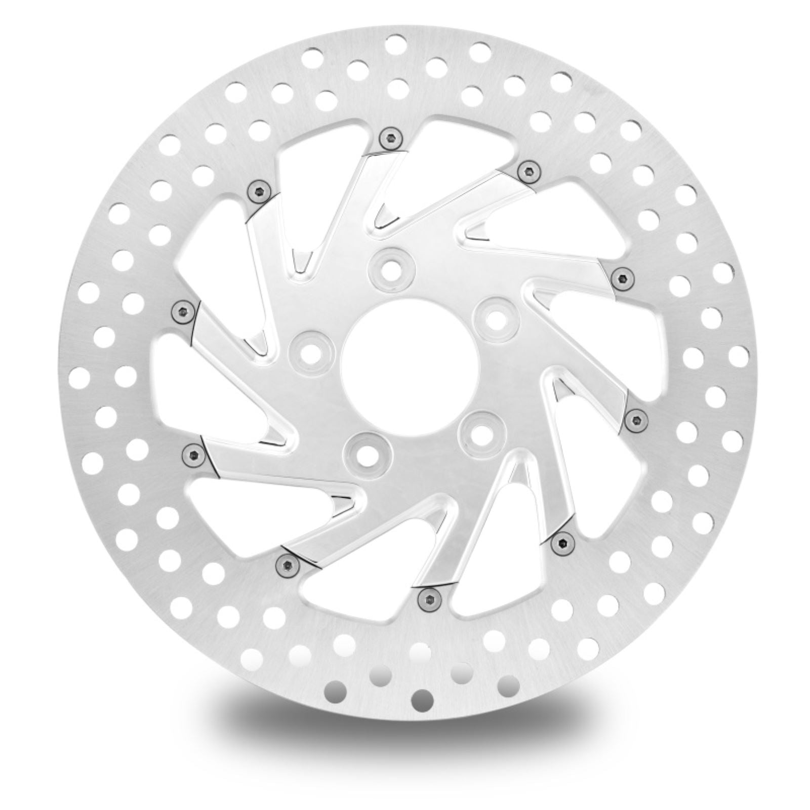 Performance Machine Disc/Carr 11.8 Del Rey Fr Left - Chrome 0133-1800REYLS-CH_1462936