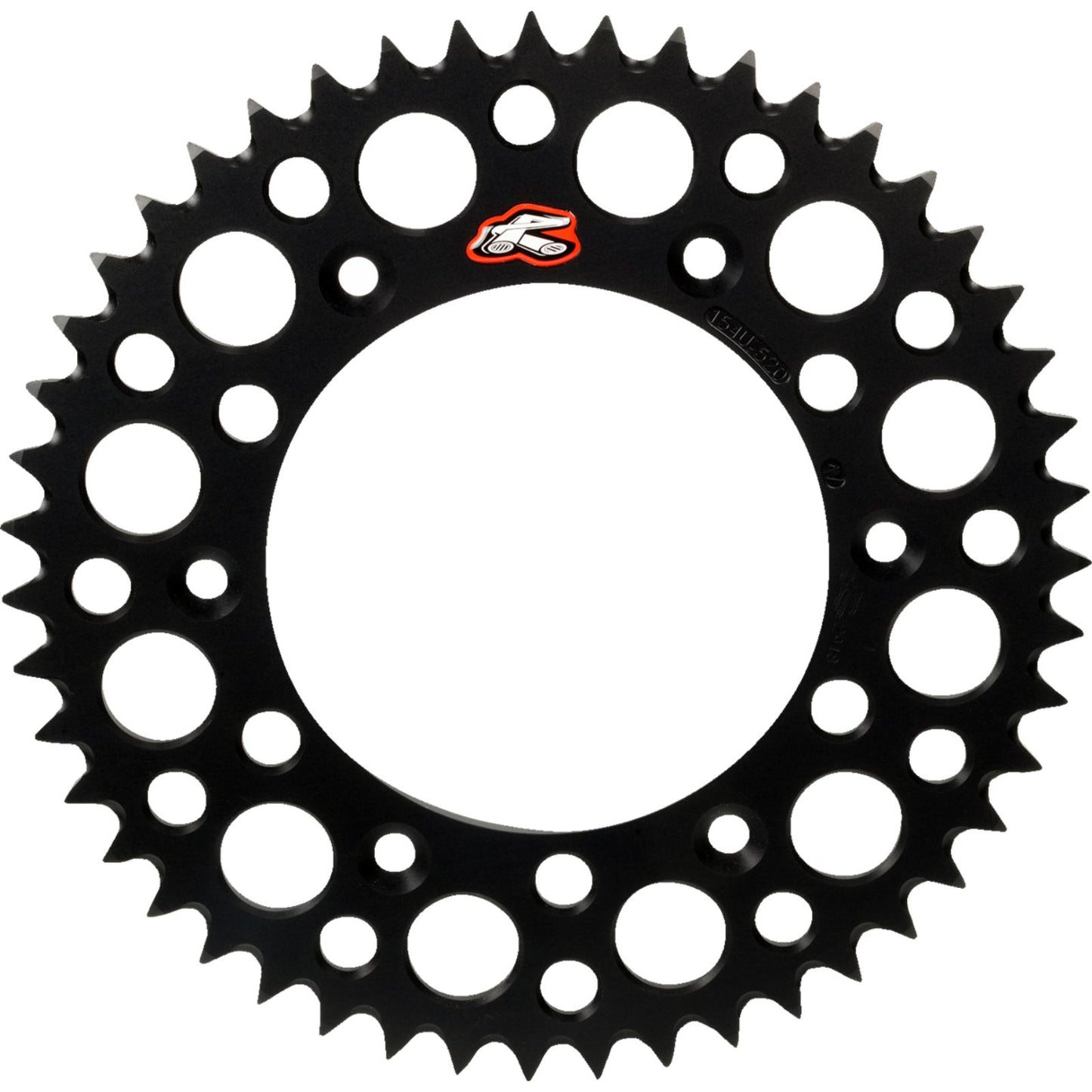 Renthal Rear Sprocket - Aluminum - 52 Tooth - Black 224U-520-46GPBK_1520332