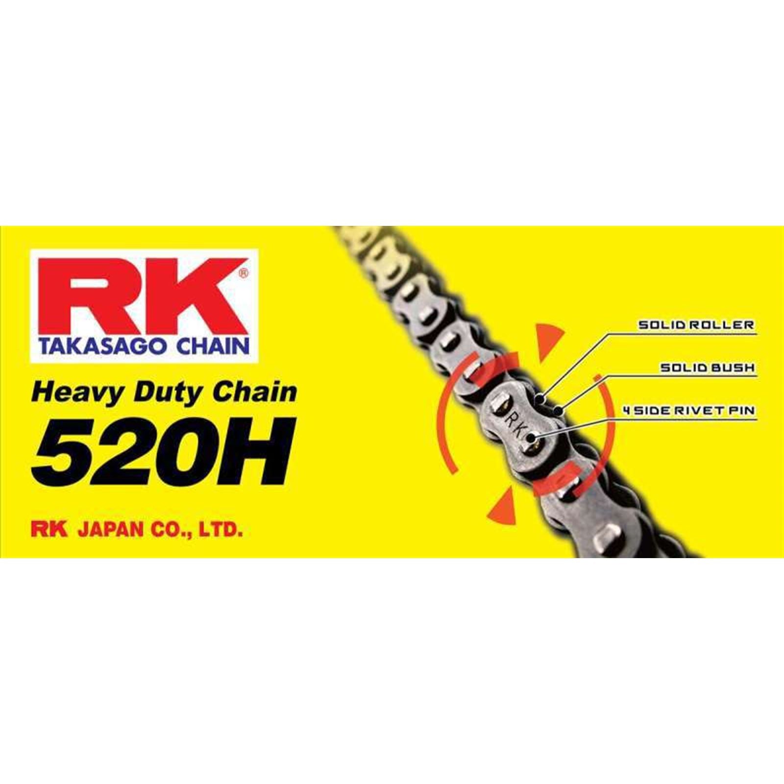 RK Chain RK-M 520H-118L - Natural [MPN: 520H-118]_1712156