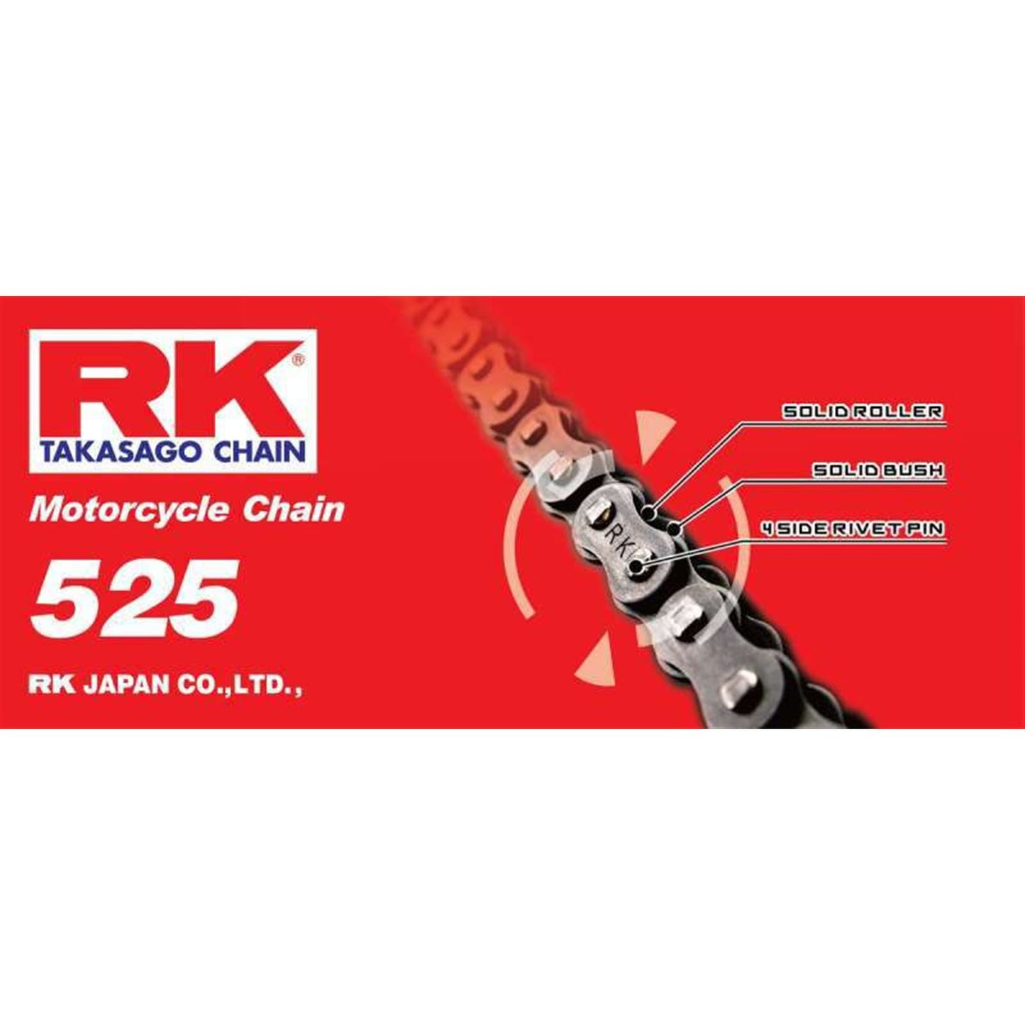 RK Chain RK-M 525-100FT - Natural [MPN: 525-100FT]_1782667