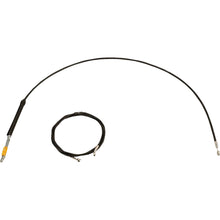 LA Choppers Cable/Brake Line Kit - 15" - 17" Ape Hanger Handlebars Black Vinyl [MPN: LA-8060KT-16B]_1707167