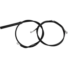 LA Choppers Cable/Brake Line Kit - Stock Ape Hanger Handlebars Black Vinyl [MPN: LA-8062KT-08B]_1707162