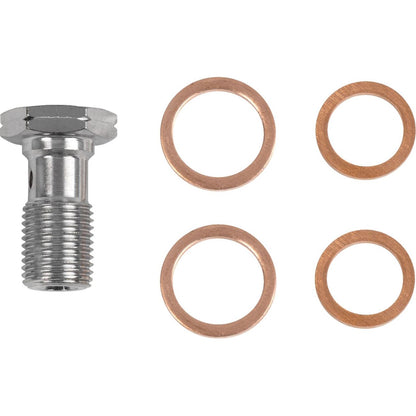 LA Choppers Cable/Brake Line Kit - Stock Ape Hanger Handlebars Black Vinyl [MPN: LA-8062KT-08B]_1707161