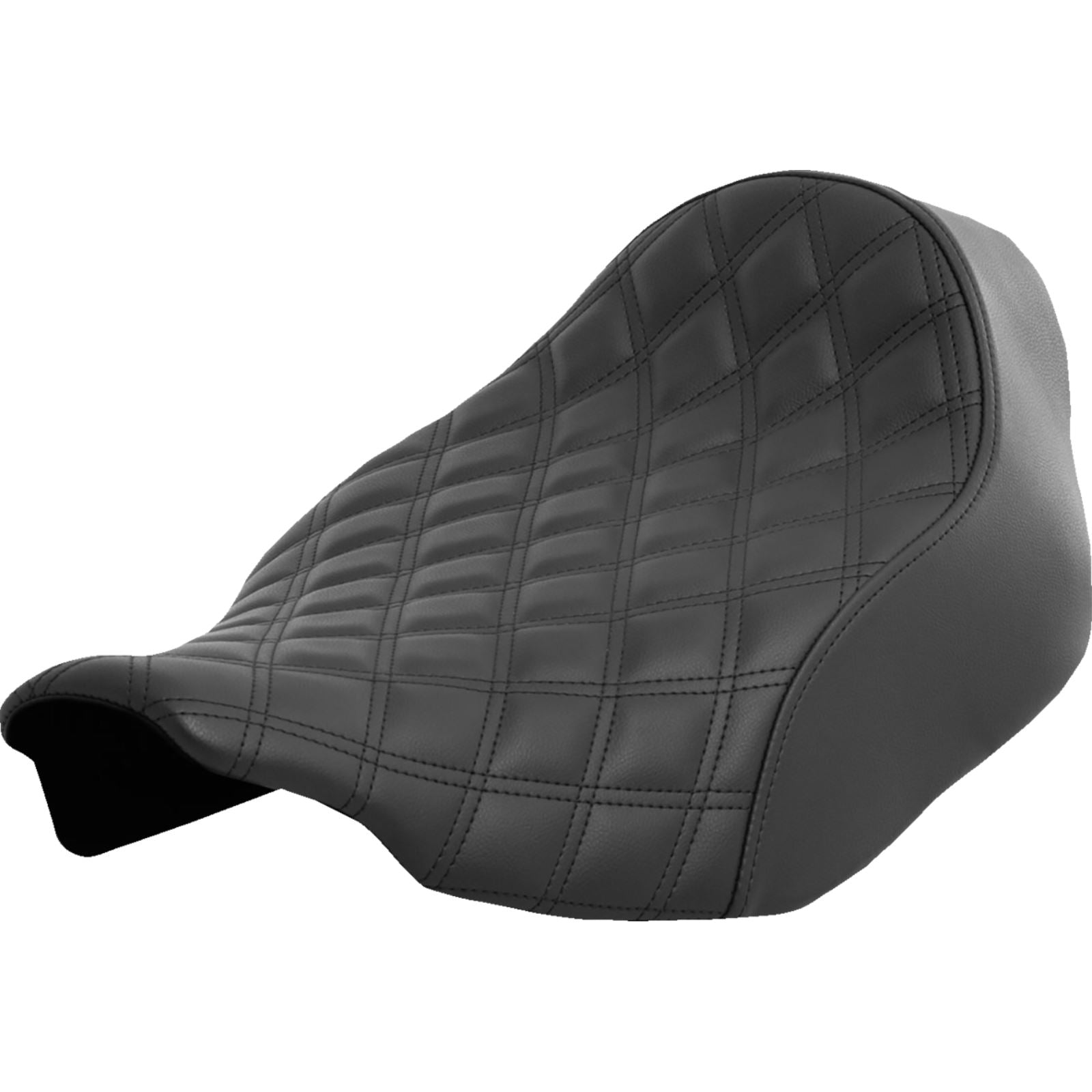 Saddlemen Renegade Solo Seat - Lattice Stitched - Black - FLT/FLH '23-'24 823-07-002LS_1469940