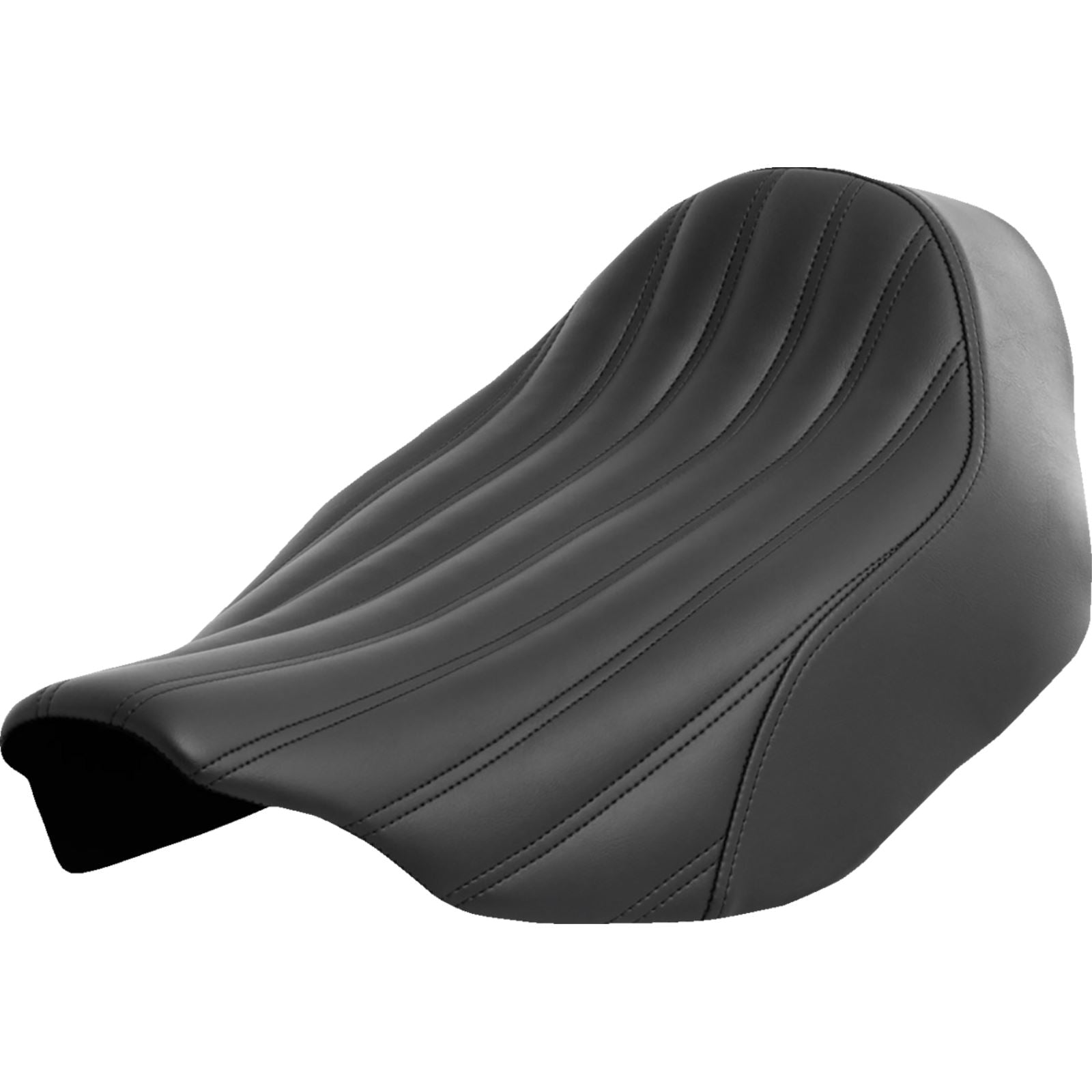 Saddlemen Renegade Knuckle Solo Seat - Black - FL '23-'24 823-07-0023_1469942