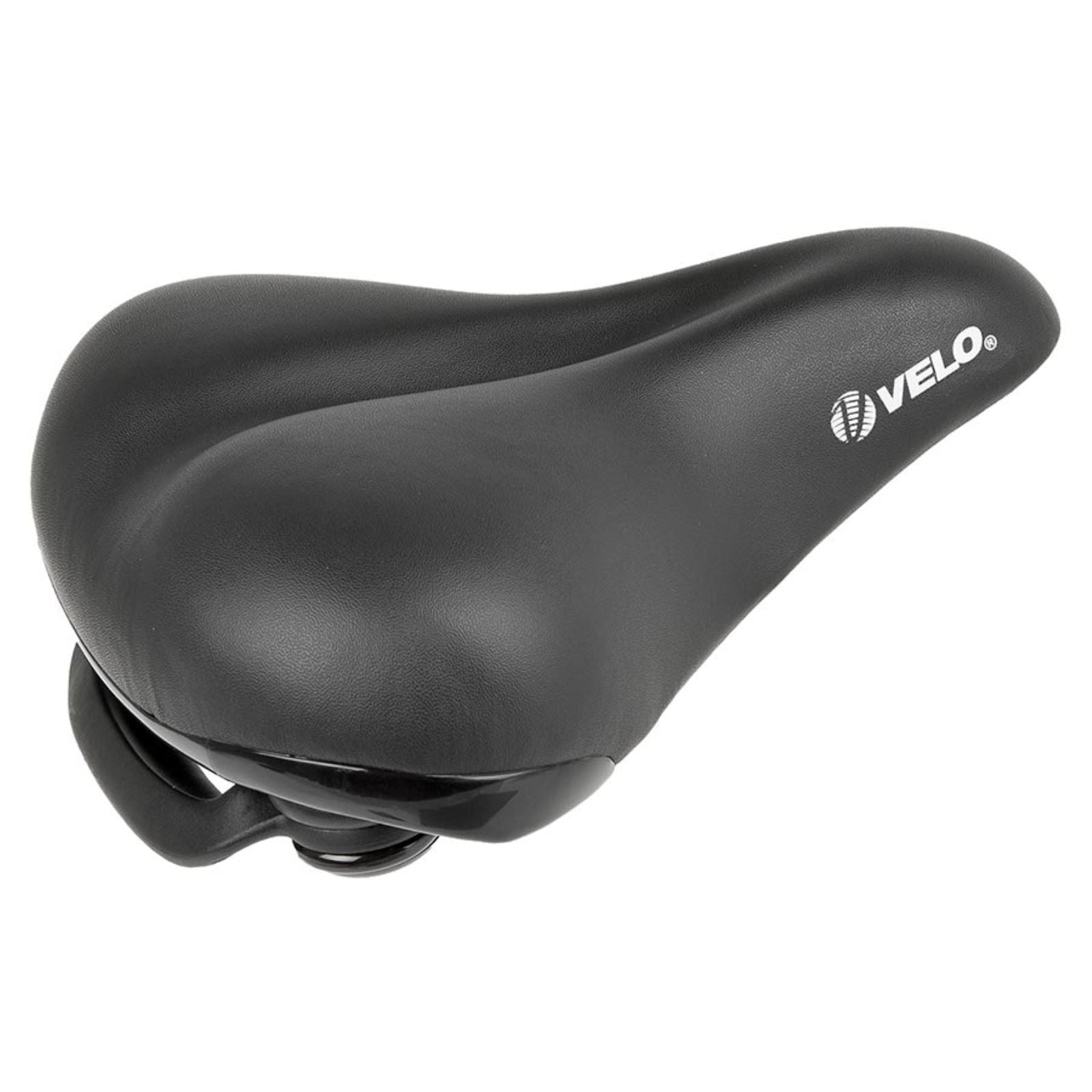 Velo Elasto Grip Comfort Saddle 258 x 217mm 725g Black [MPN: 250068]_1470243