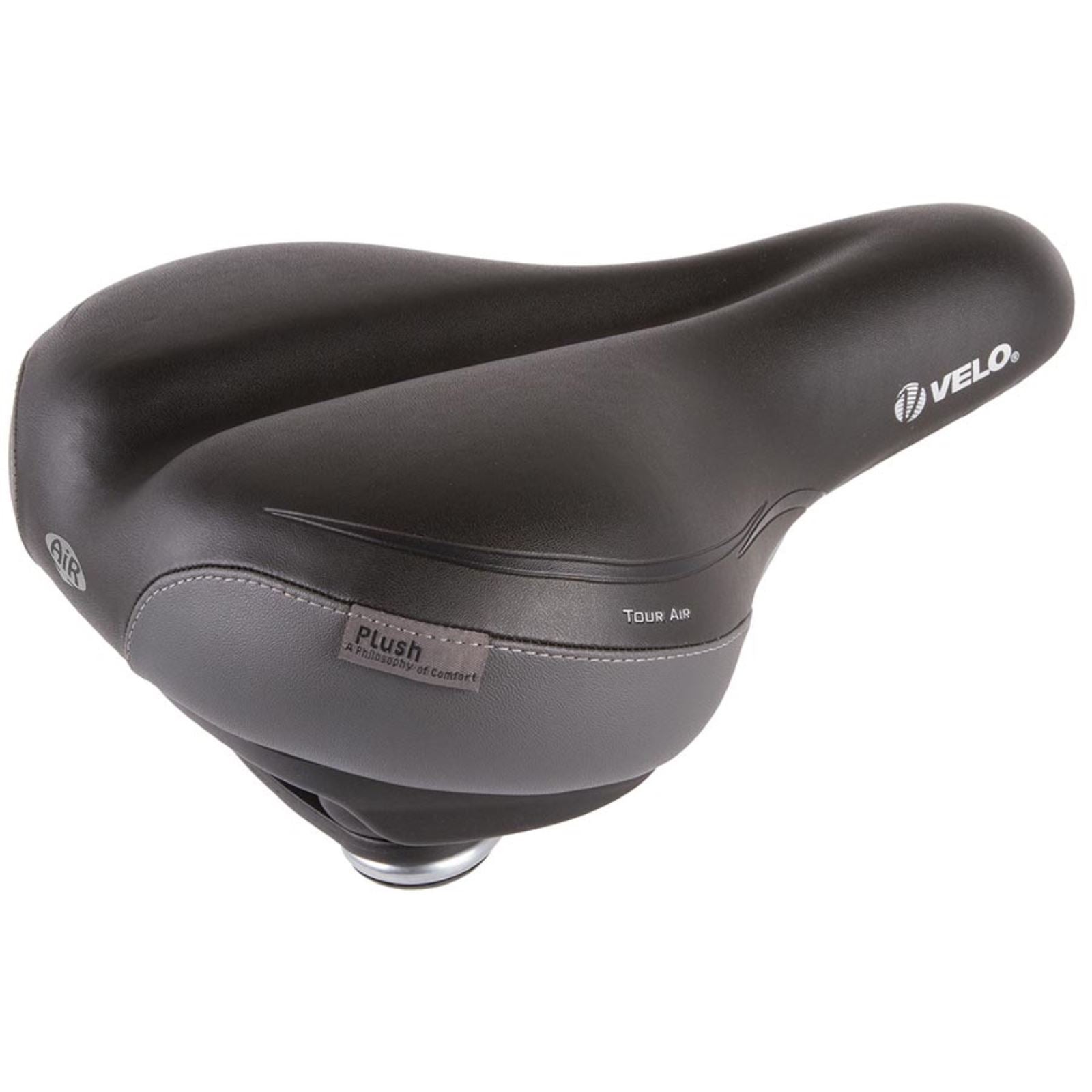 Velo Tour Air Comfort Saddle 272 x 210mm 665g Black [MPN: 250110]_1470251