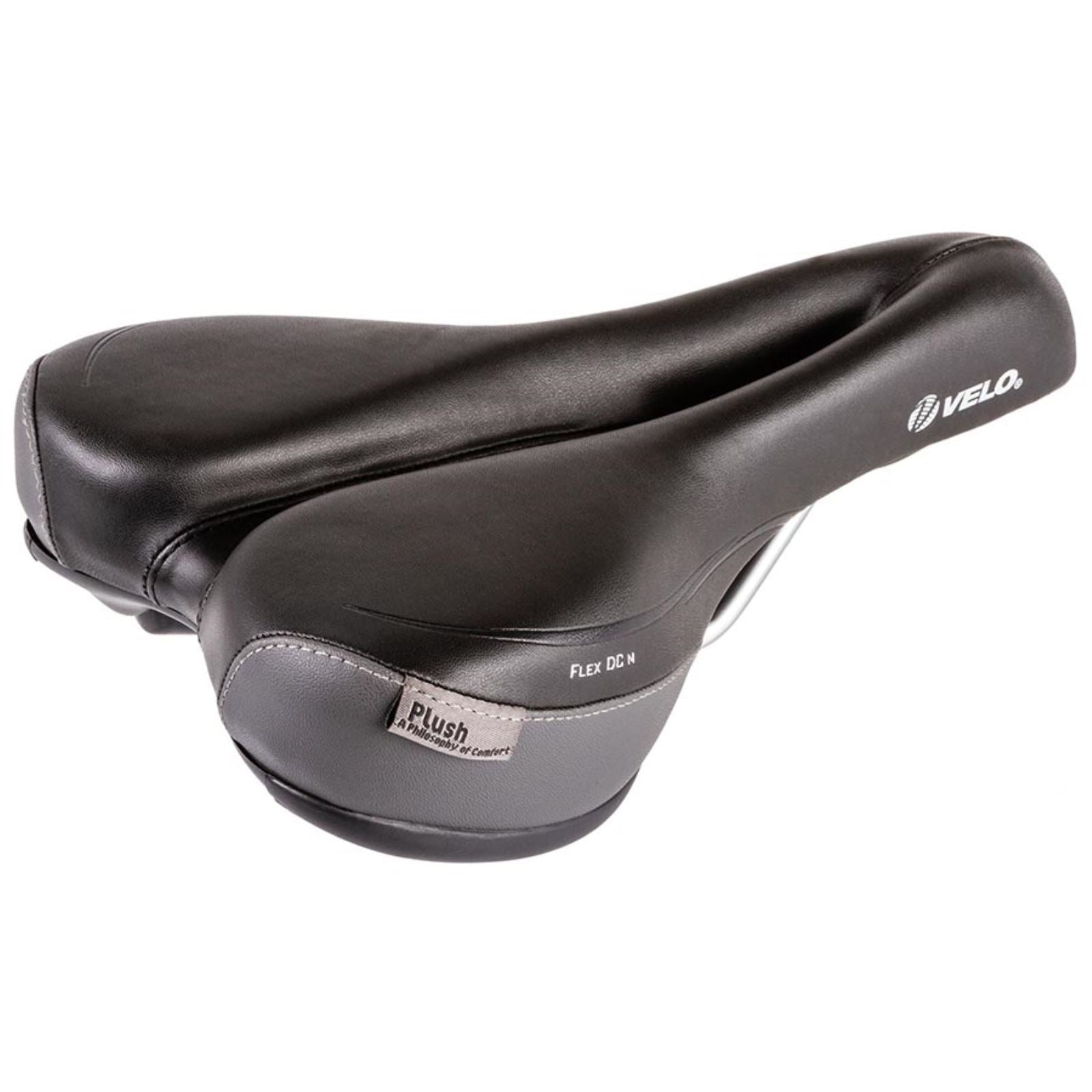 Velo Flex DC Touring Saddle 269 x 162mm 471g Black [MPN: 250175]_1470321