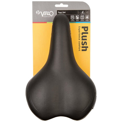 Velo Tour Uni Comfort Saddle 261 x 171mm 398g - Black [MPN: 250190]_1470293