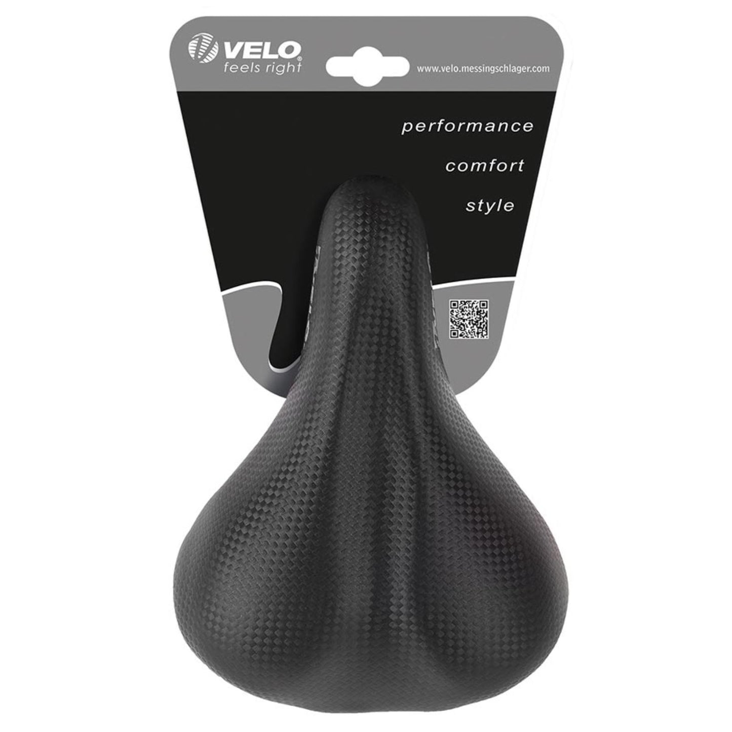Velo Child Comfort Saddle 206 x 153mm - Black [MPN: 250206]_1470306