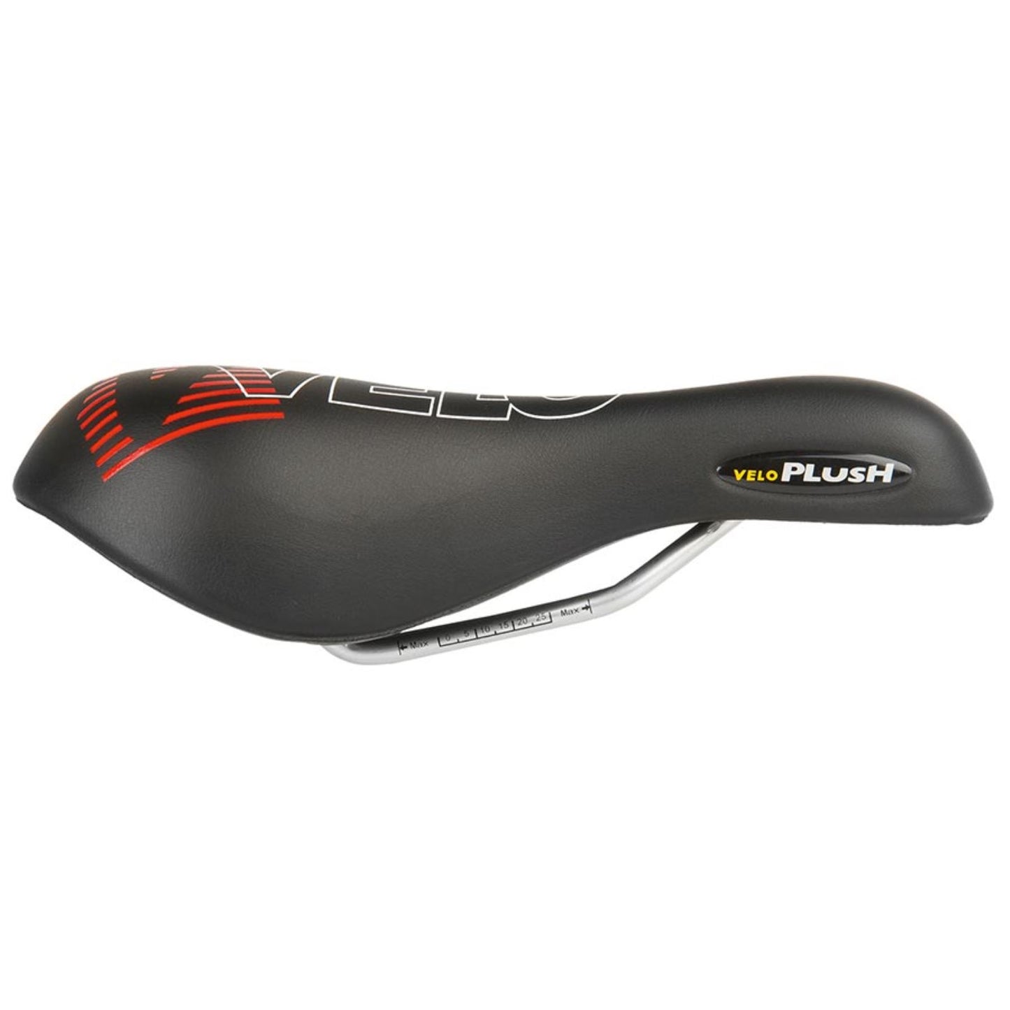 Velo Plush Gel D1 Saddle 254 x 173mm 452g - Black [MPN: 250243]_1470379
