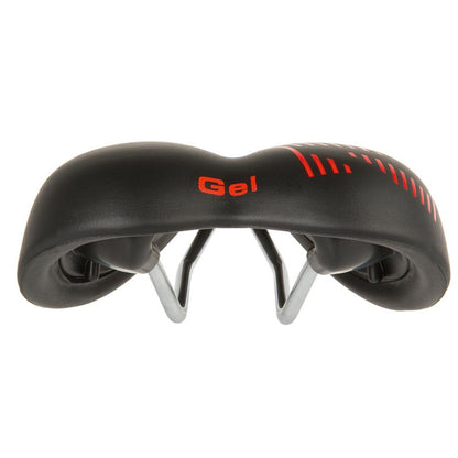 Velo Plush Gel D1 Saddle 254 x 173mm 452g - Black [MPN: 250243]_1470358