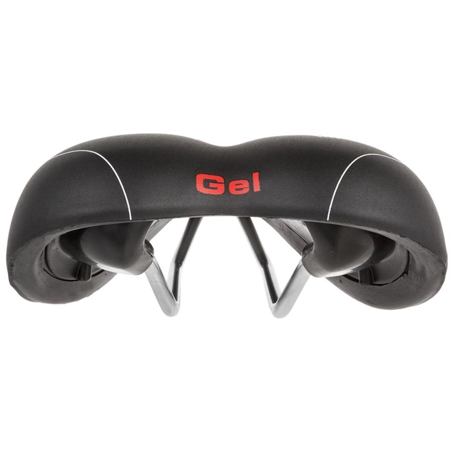 Velo Plush Gel D2 Saddle 267 x 168mm 494g - Black [MPN: 250245]_1470334