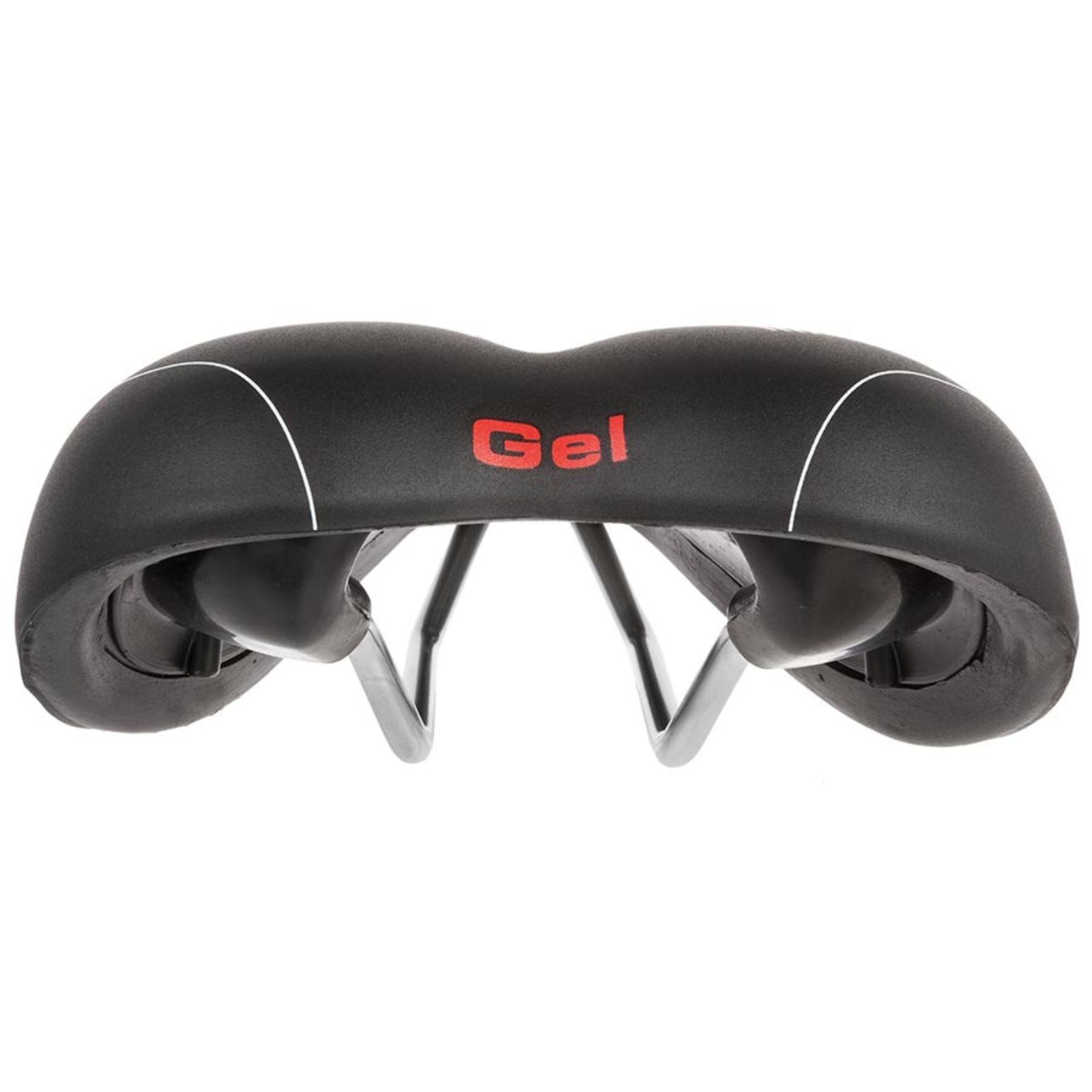 Velo Plush Gel D2 Saddle 267 x 168mm 494g - Black [MPN: 250245]_1470334