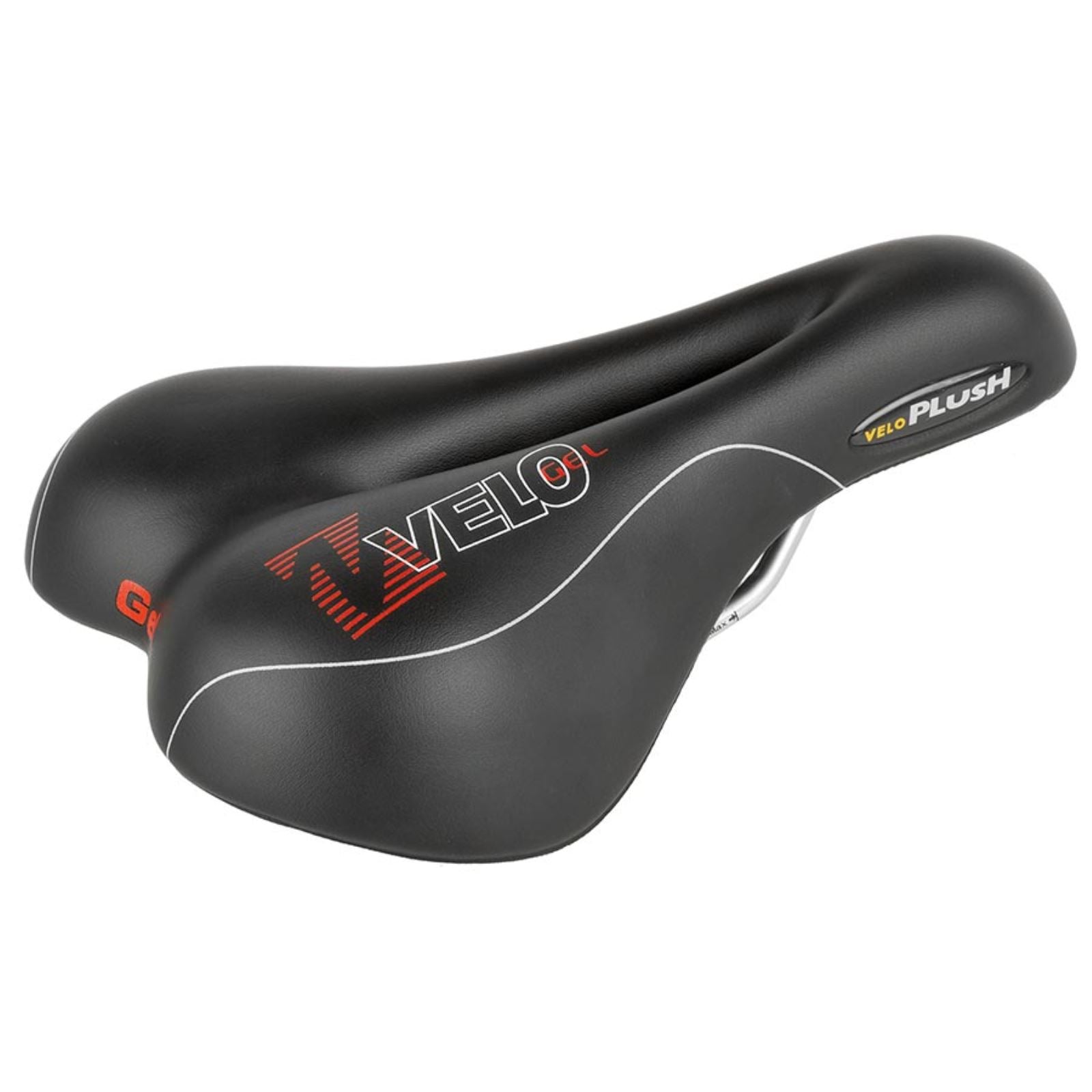 Velo Plush Gel D2 Saddle 255 x 177mm 477g - Black OPEN BOX [MPN: 250246]_2427905
