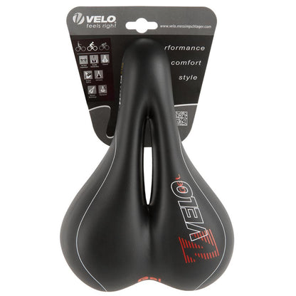 Velo Plush Gel D2 Saddle 255 x 177mm 477g - Black OPEN BOX [MPN: 250246]_2427908