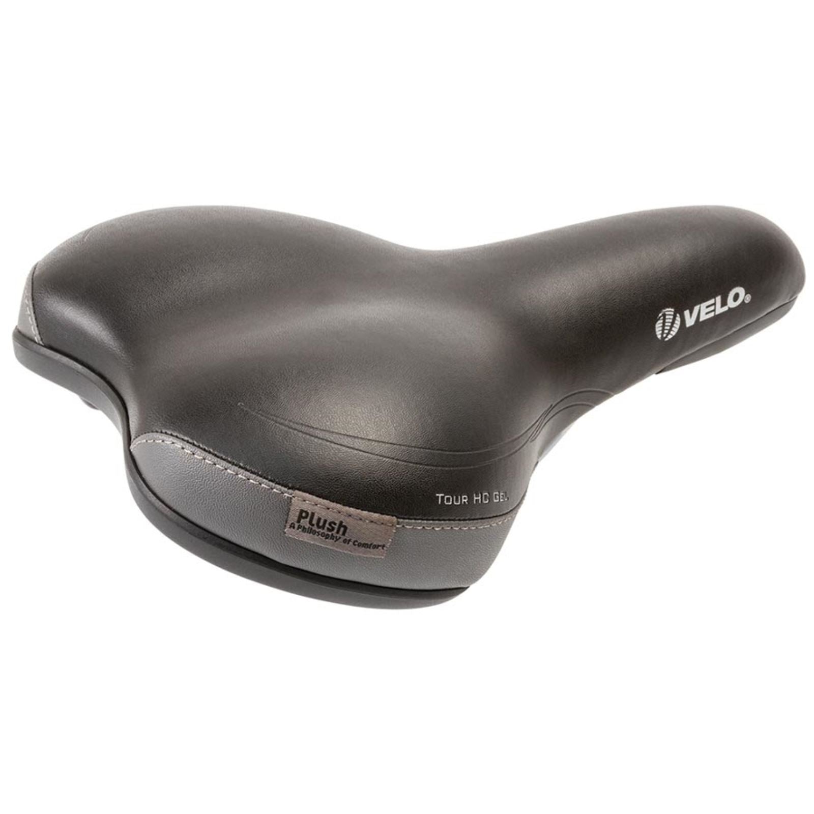 Velo Tour HC Gel Comfort Saddle 260 x 168mm 463g  Black [MPN: 250291]_1470283