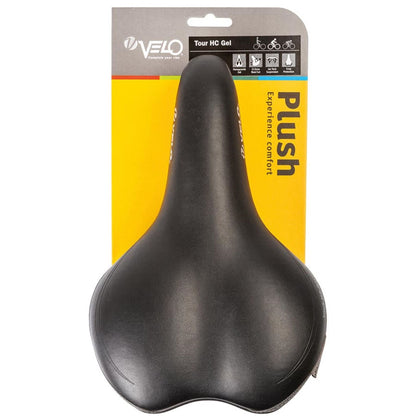 Velo Tour HC Gel Comfort Saddle 260 x 168mm 463g  Black [MPN: 250291]_1470409